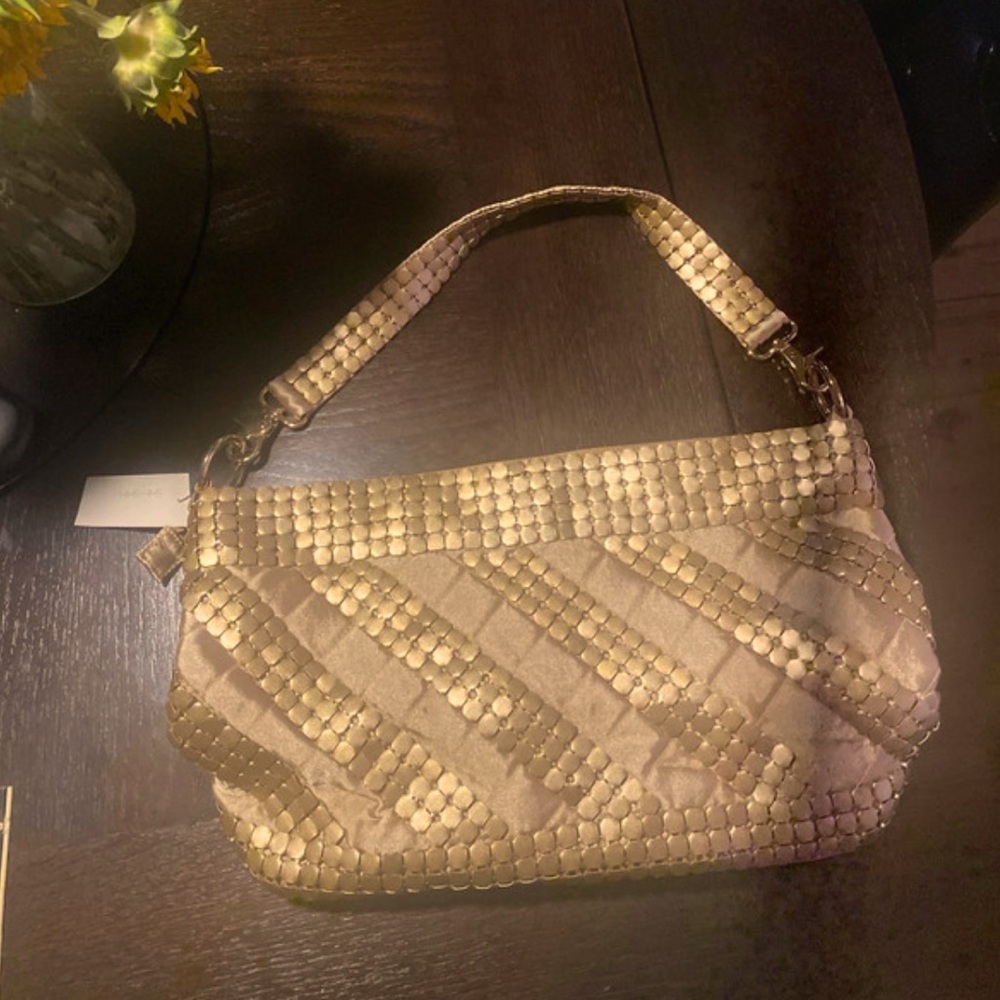 Gold Shih Shih Tote Bag NWT